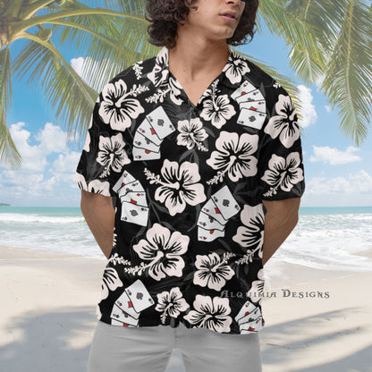 Poker Hawaiian Shirt Gambling Casino