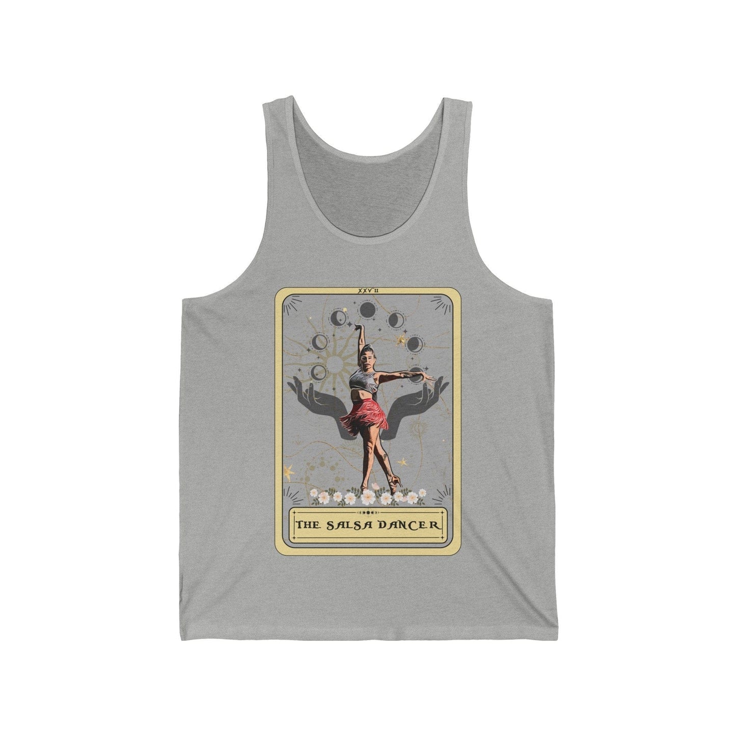 The Salsa Dancer Tarot Card Tank Top, Salsa Dancing