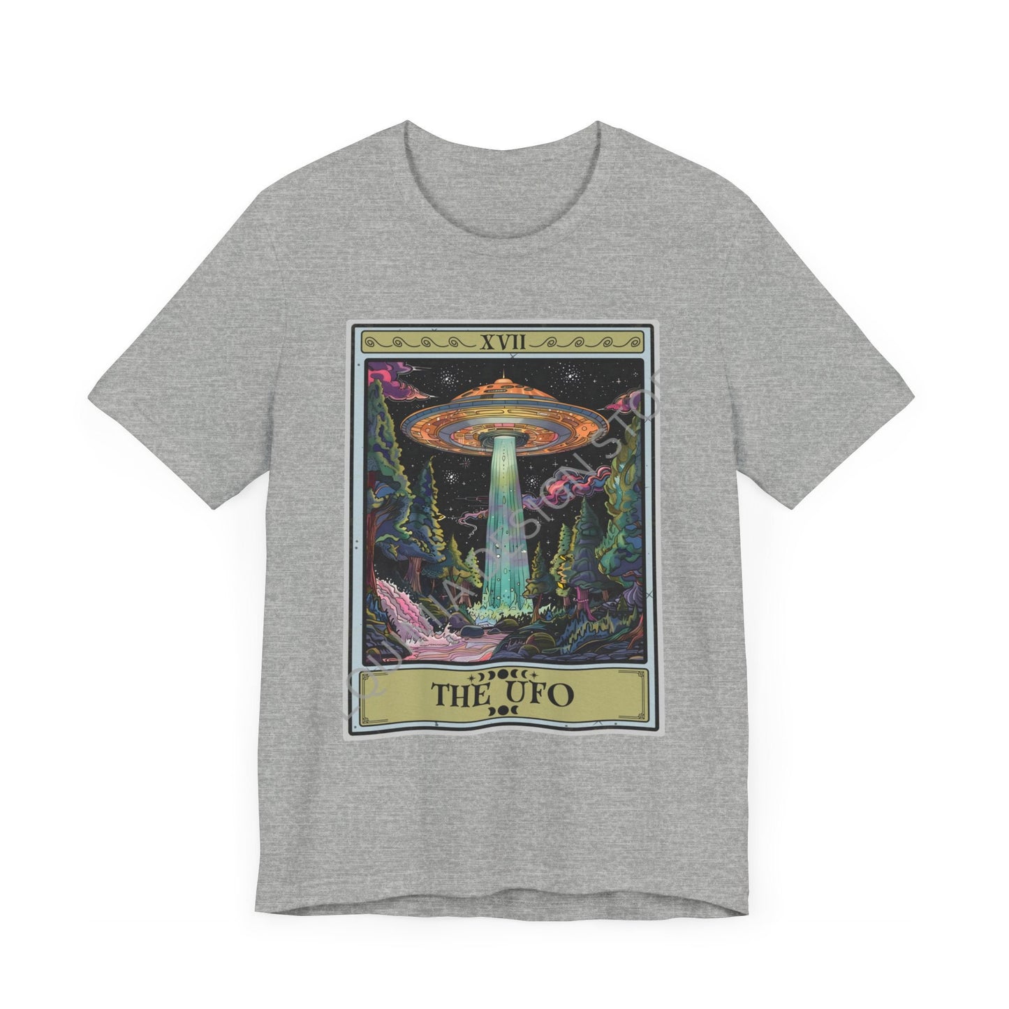 The UFO Tarot Card Shirt, Alien Conspiracy Theorist