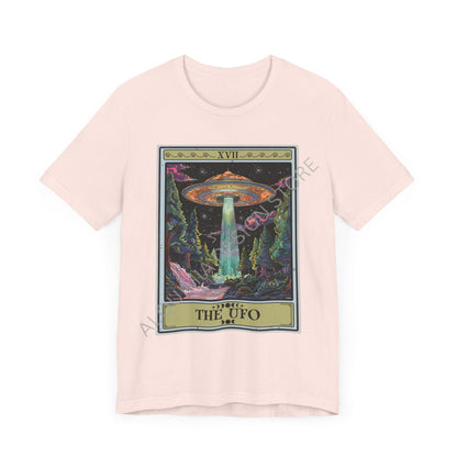 The UFO Tarot Card Shirt, Alien Conspiracy Theorist