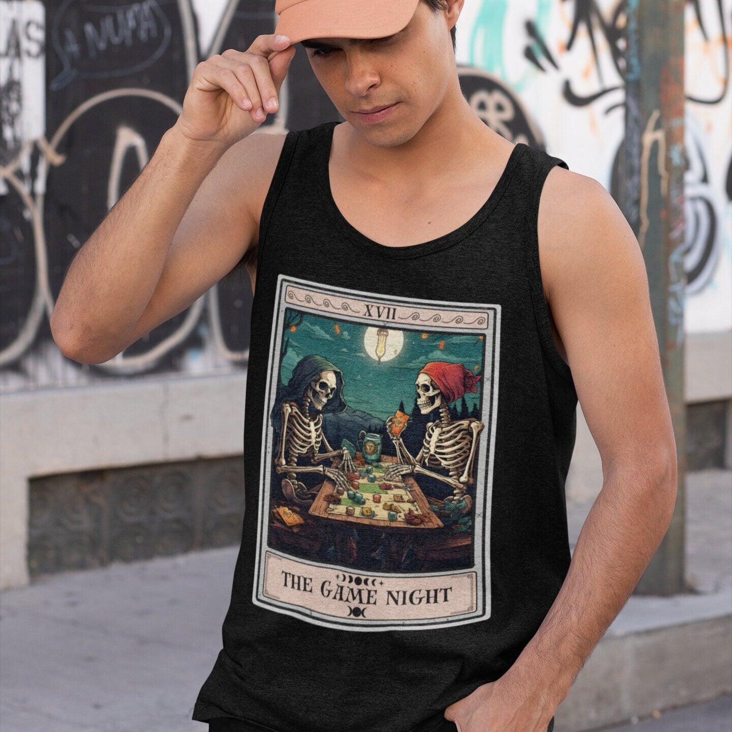 The Game Night Tarot Card Tank Top