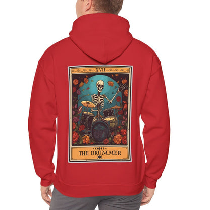 The Drummer Tarot Card Hoodie, Drum Player