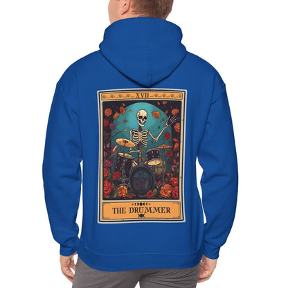 The Drummer Tarot Card Hoodie, Drum Player