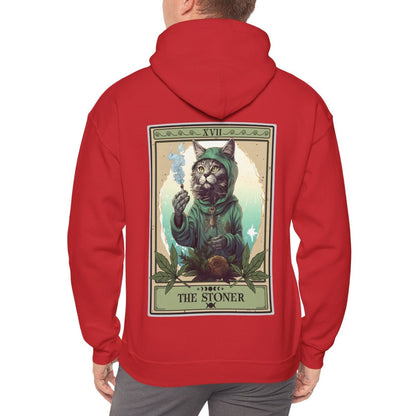 Cat The Stoner Tarot Card Hoodie