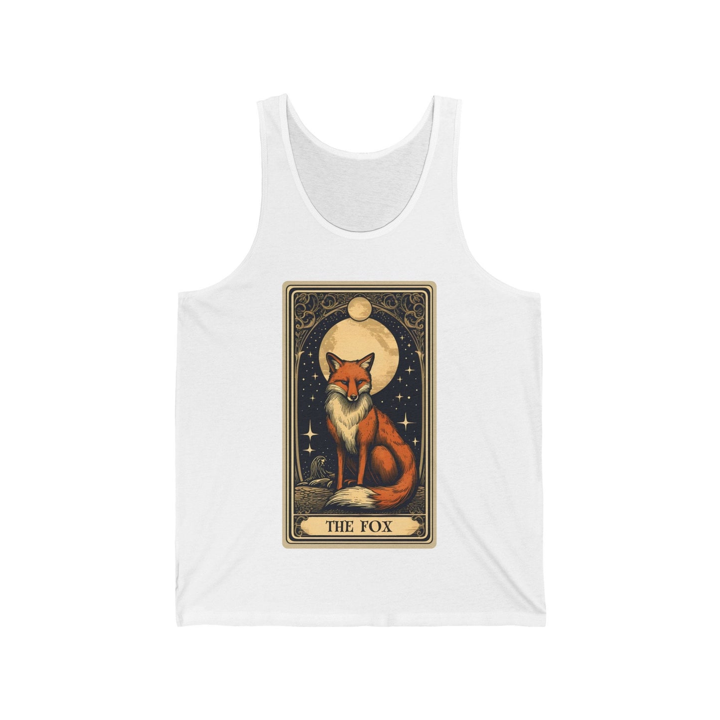 The Fox Tarot Card Tank Top