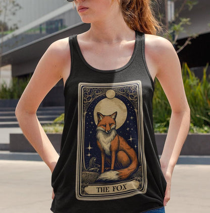 The Fox Tarot Card Tank Top