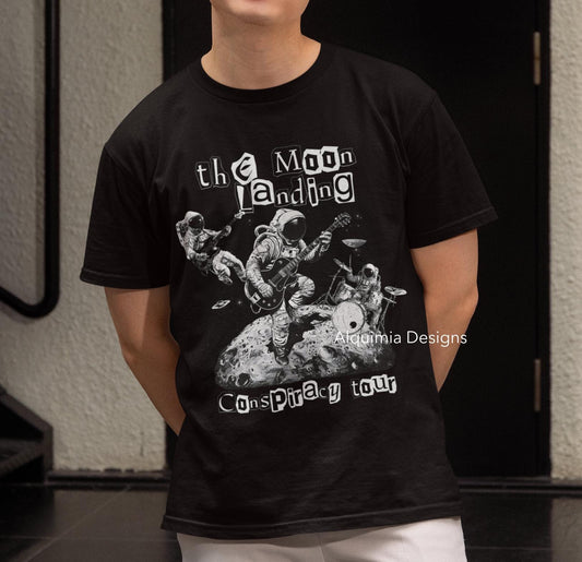 The Moon Landing Conspiracy Tour Shirt