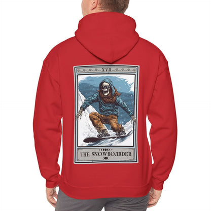 The Snowboarder Tarot Card Hoodie, Snowboard