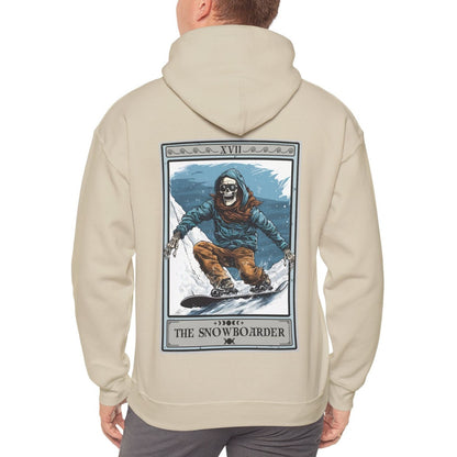 The Snowboarder Tarot Card Hoodie, Snowboard