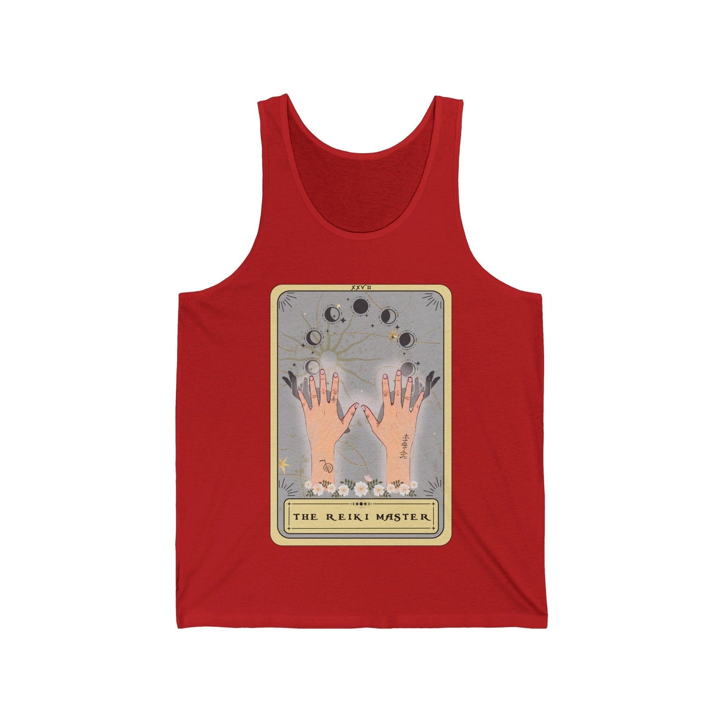 The Reiki Master Tarot Card Tank Top