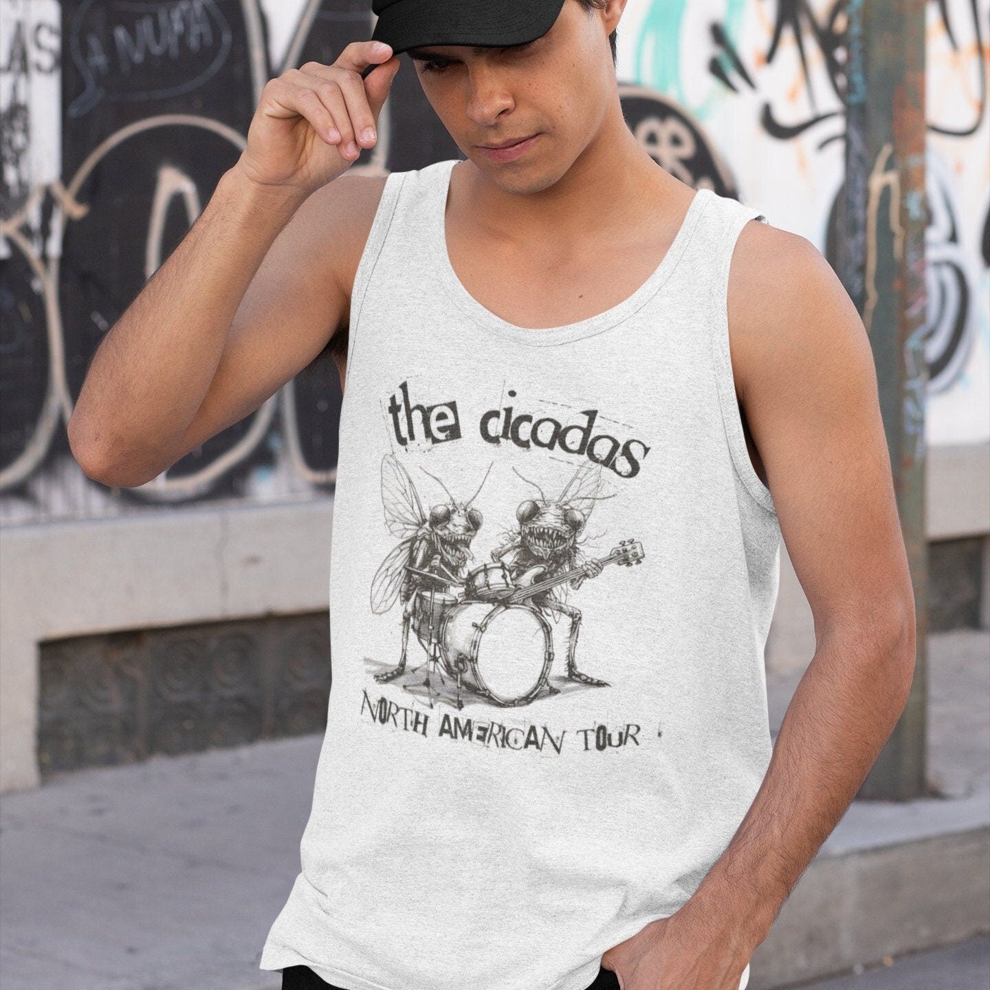 The Cicadas North American Tour Cicada Tank Top