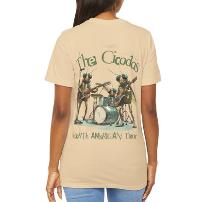 The Cicadas North American Tour BACK PRINT Cicada Shirt