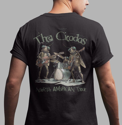 The Cicadas North American Tour BACK PRINT Cicada Shirt