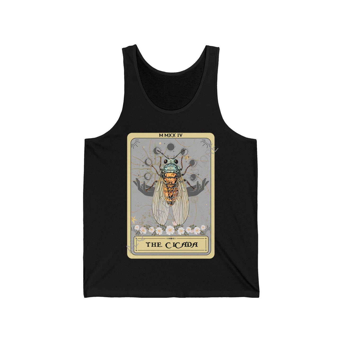 The Cicada Tarot Card Tank Top