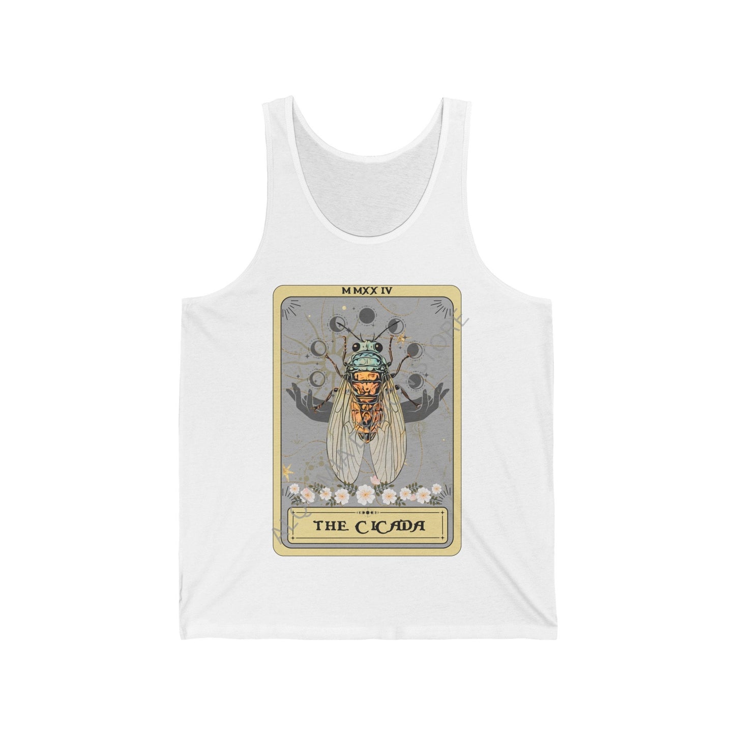 The Cicada Tarot Card Tank Top