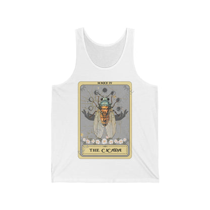 The Cicada Tarot Card Tank Top