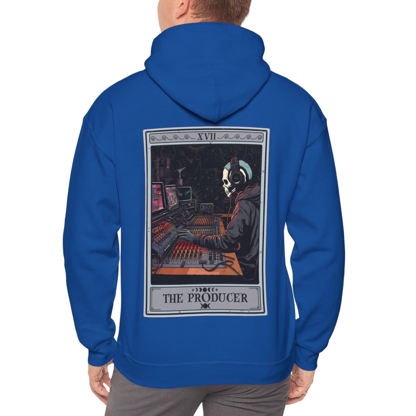 The Producer Tarot Card Hoodie, Music Producer Recording Studio