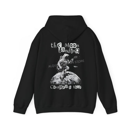 The Moon Landing Conspiracy Tour Hoodie, Conspiracy Theory Fake Moon Landing