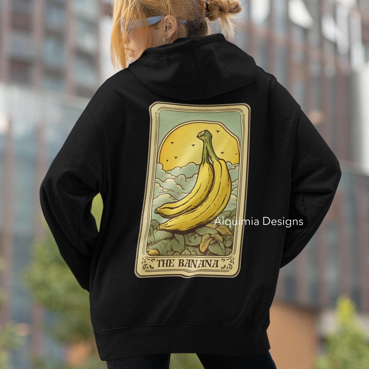 The Banana Tarot Card Hoodie