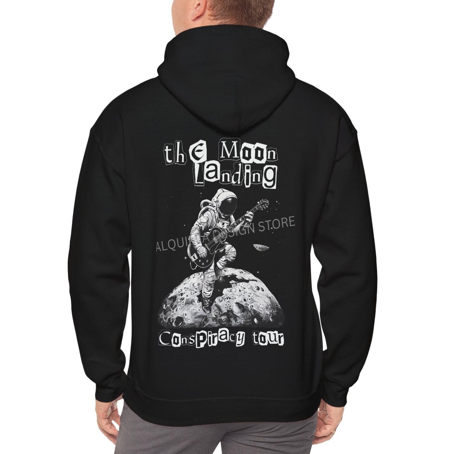 The Moon Landing Conspiracy Tour Hoodie, Conspiracy Theory Fake Moon Landing