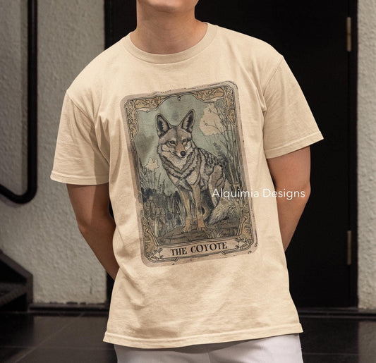The Coyote Tarot Card Shirt