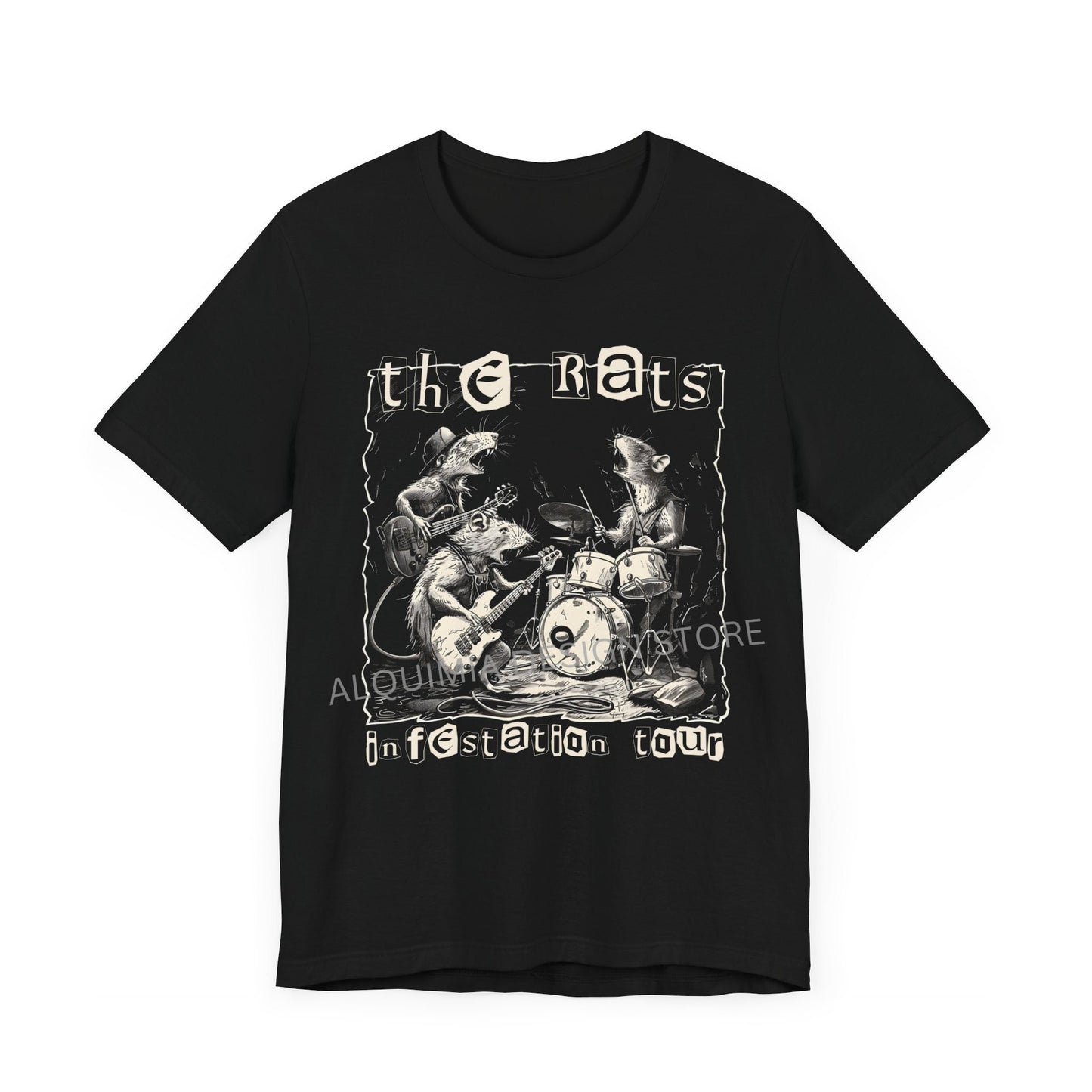 The Rats Infestation Tour Shirt, Rat T-Shirt