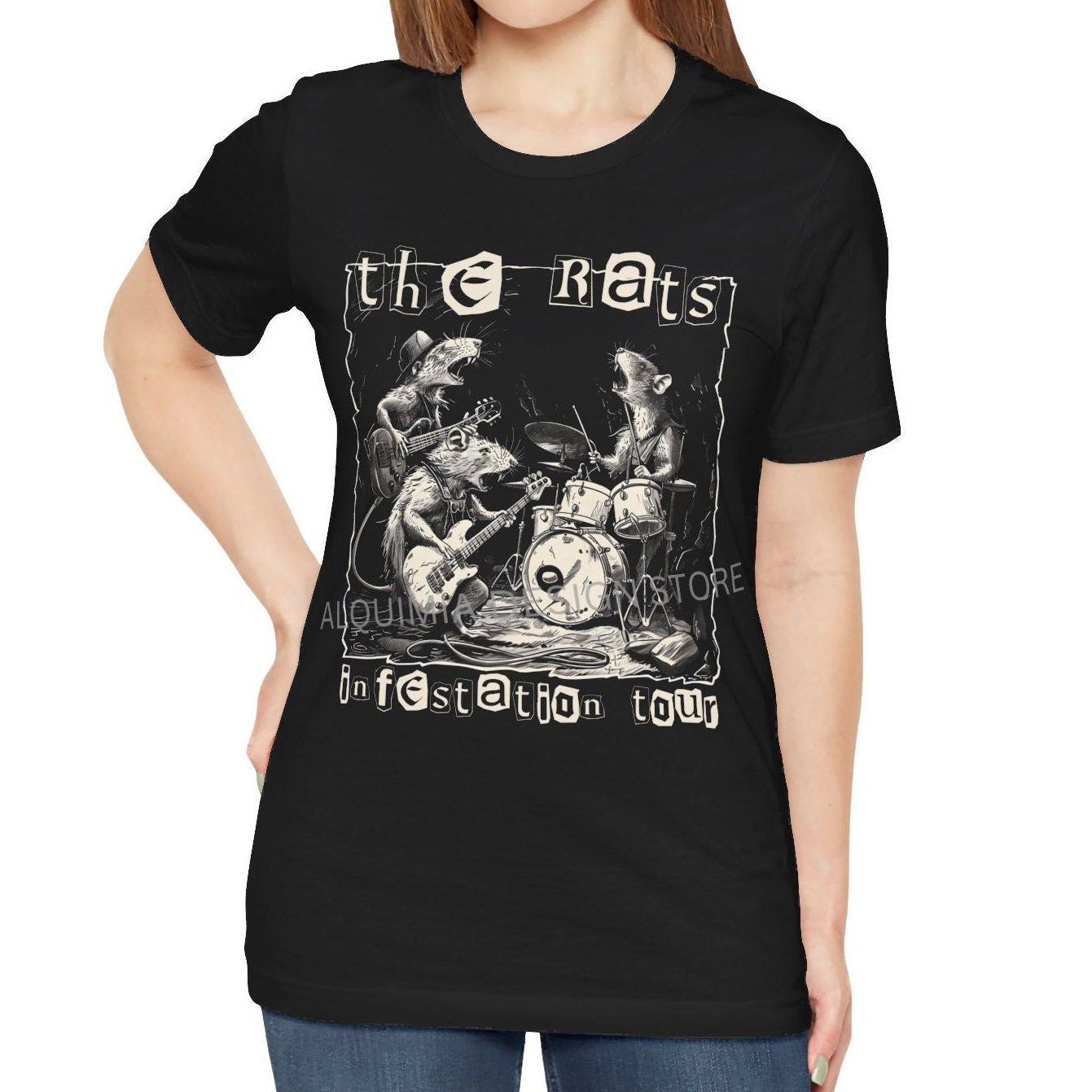 The Rats Infestation Tour Shirt, Rat T-Shirt