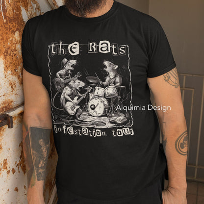 The Rats Infestation Tour Shirt, Rat T-Shirt