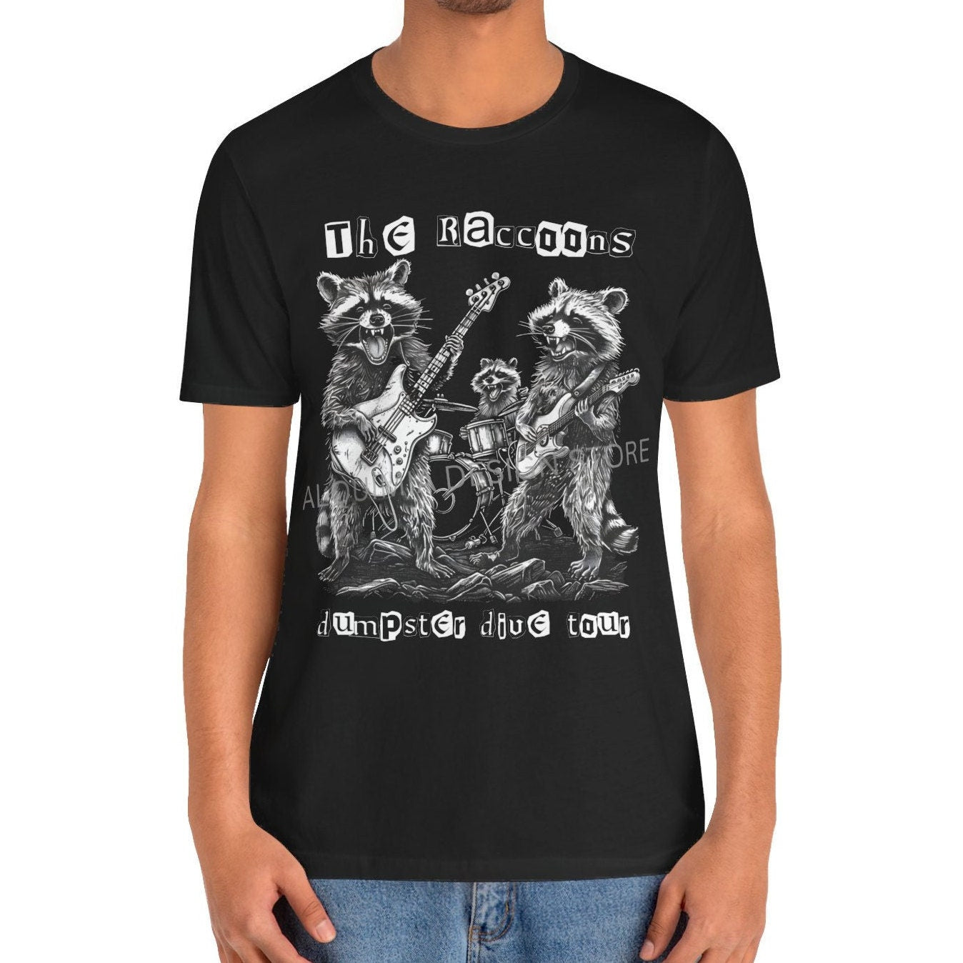 The Raccoons Dumpster Dive Tour, Raccoon Shirt