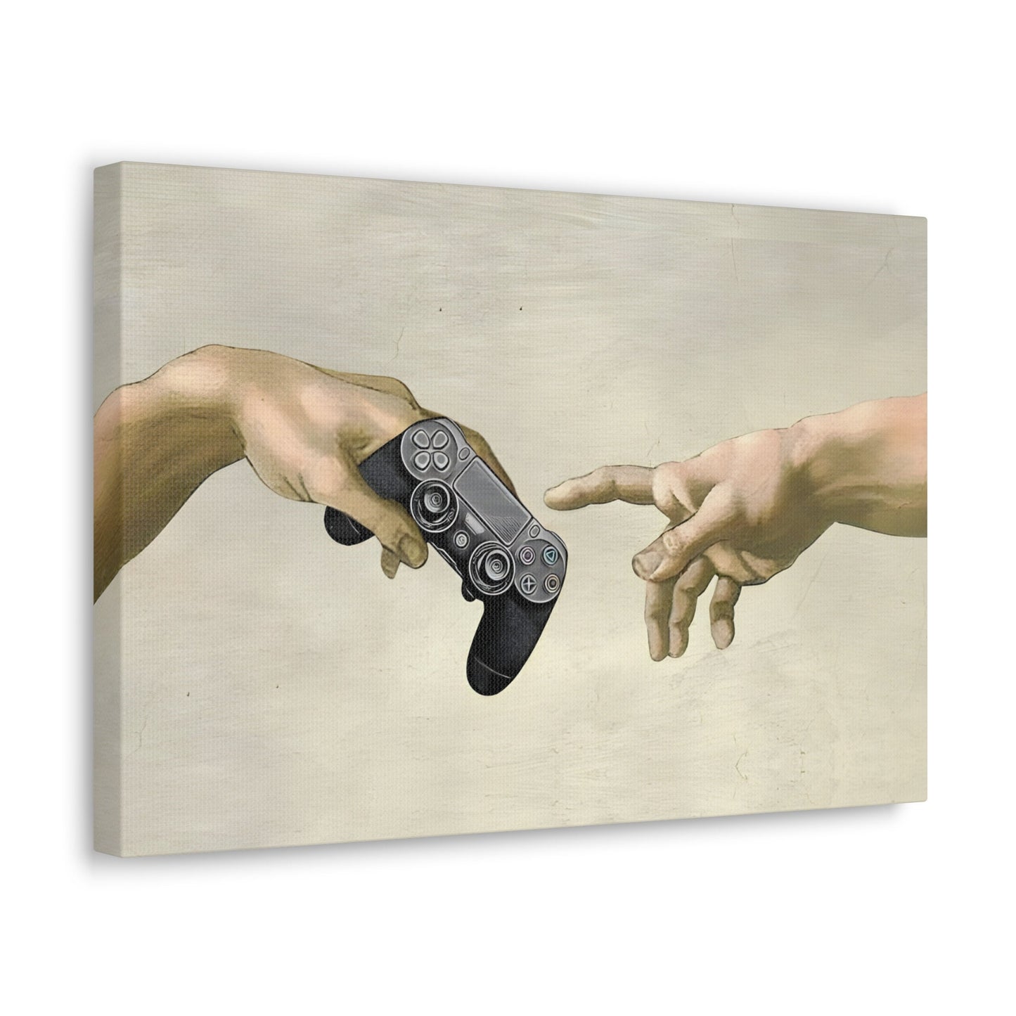 The Creation of Adam Gaming Wall Art Canvas