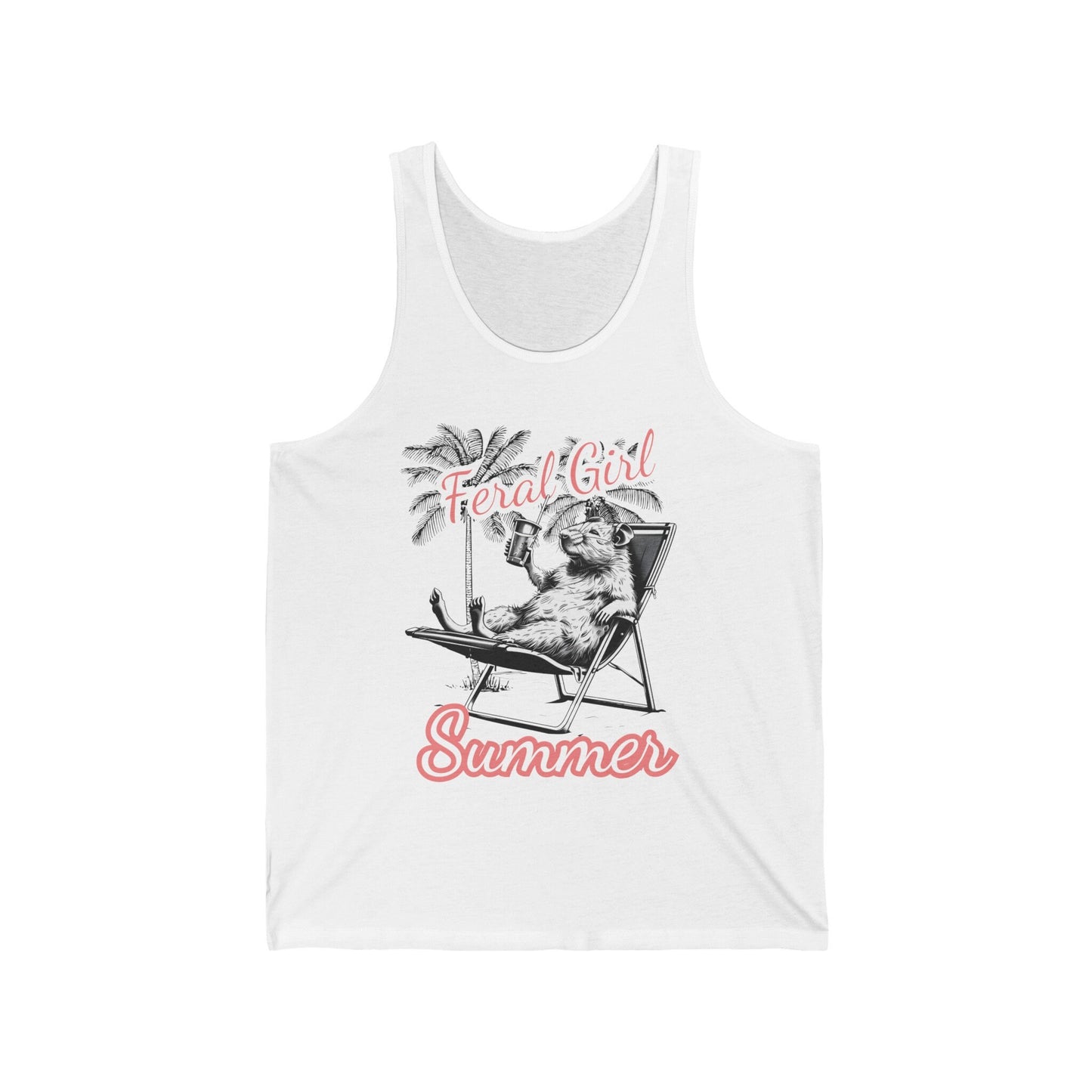 Feral Girl Summer Rat Tank Top