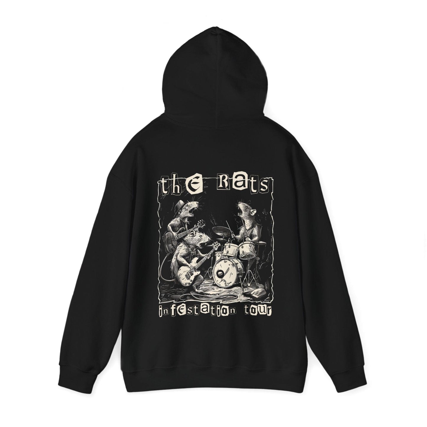 The Rats Infestation Tour Rat Hoodie, Rat Hooded Sweatshirt