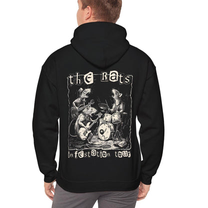 The Rats Infestation Tour Rat Hoodie, Rat Hooded Sweatshirt