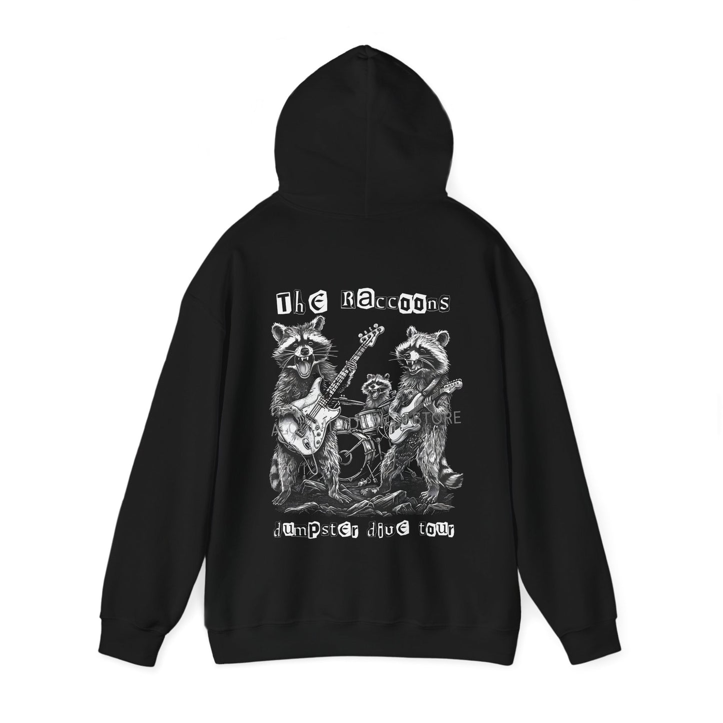 The Raccoons Dumpster Dive Tour Hoodie, Raccoon