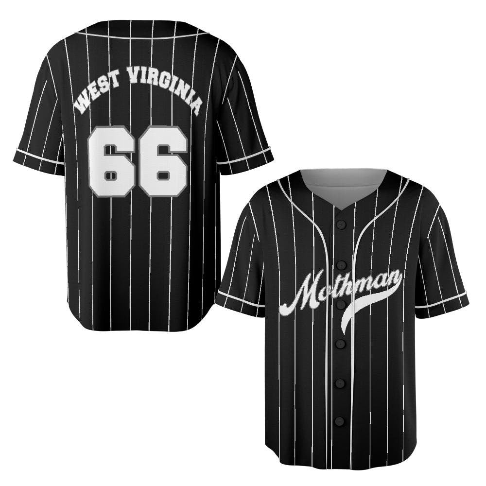 Mothman Baseball Jersey Shirt