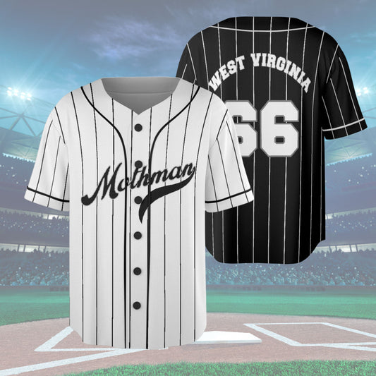 Mothman Baseball Jersey Shirt