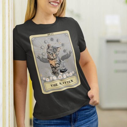 The Kitten Tarot Card Shirt, Cat