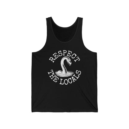 Respect The Locals Loch Ness Nessie Tank Top