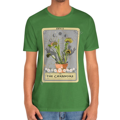 The Carnivore Tarot Card Shirt, Carnivorous Plant Venus Flytrap