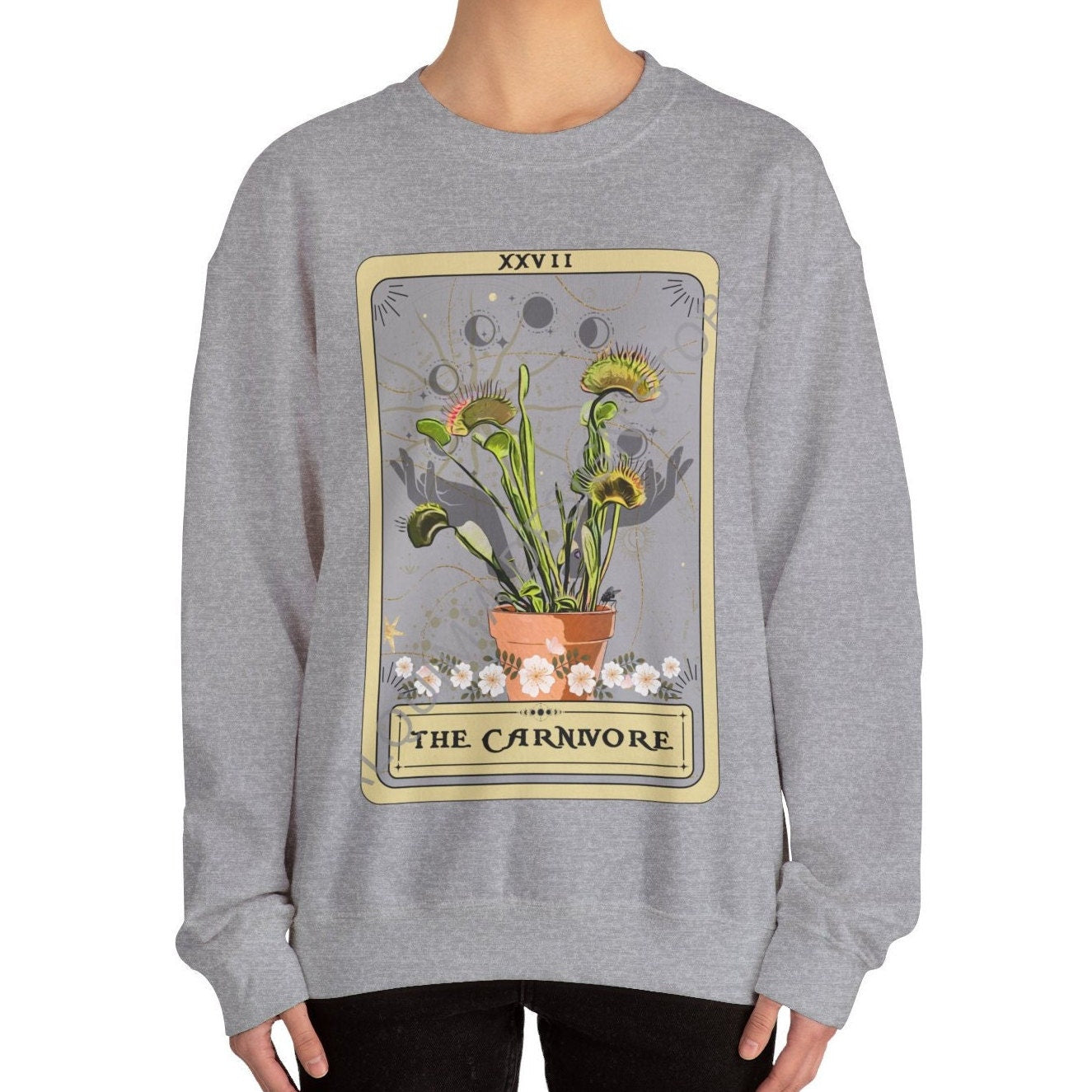 The Carnivore Tarot Card Sweatshirt