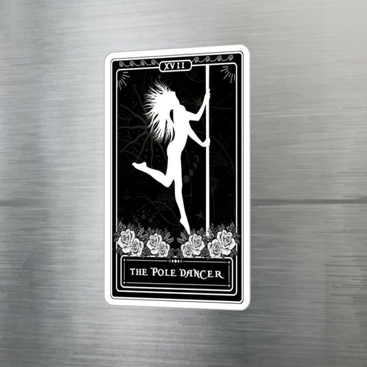The Pole Dancer Tarot Card Sticker