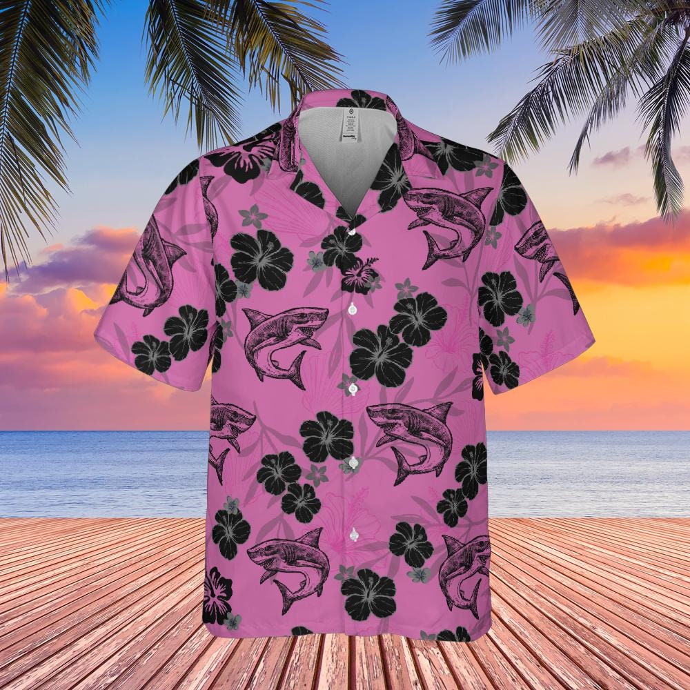 Shark Hawaiian Shirt, Sea Life