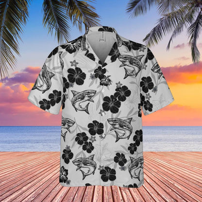 Shark Hawaiian Shirt, Sea Life