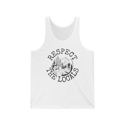 Respect The Locals Nature Tank Top