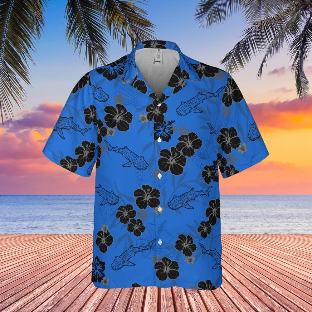 Whale Shark Shark Hawaiian Shirt