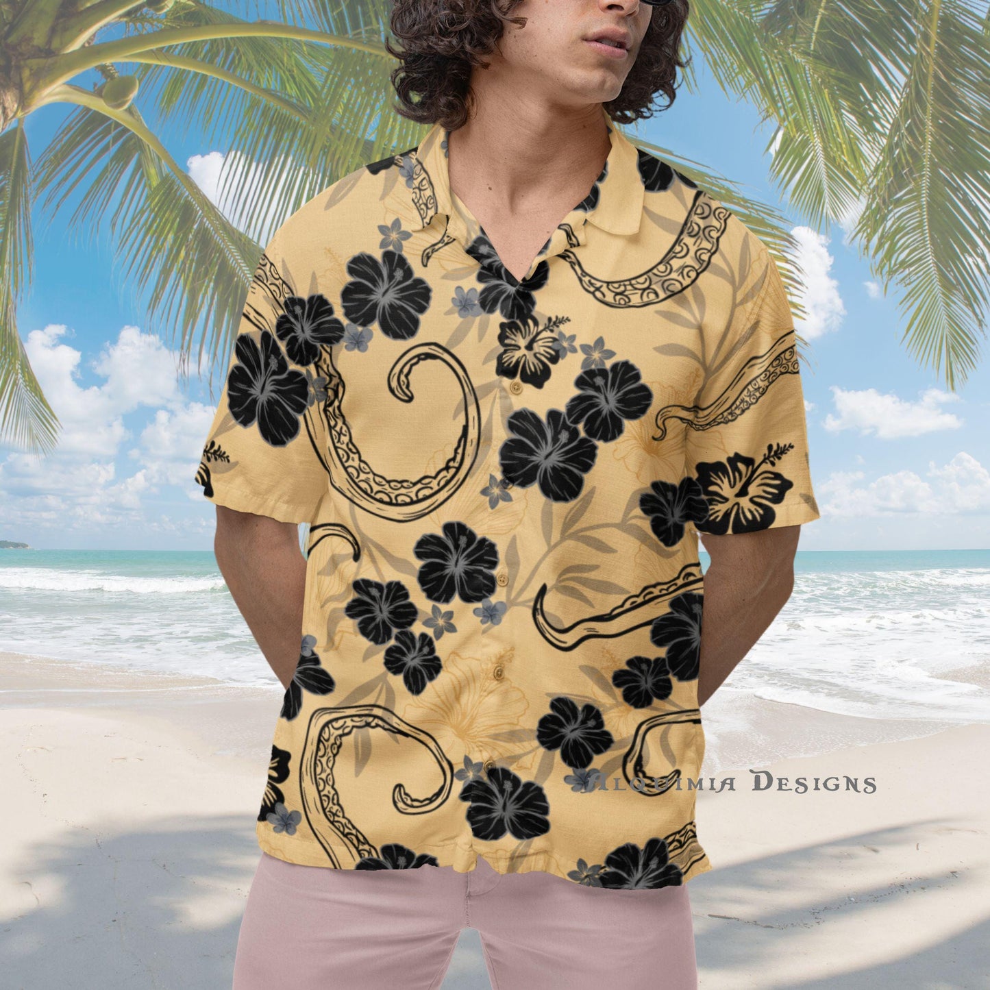 Octopus Tentacles Hawaiian Shirt