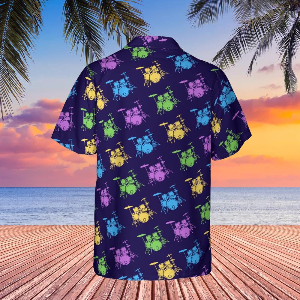 Drum Player Hawaiian Shirt