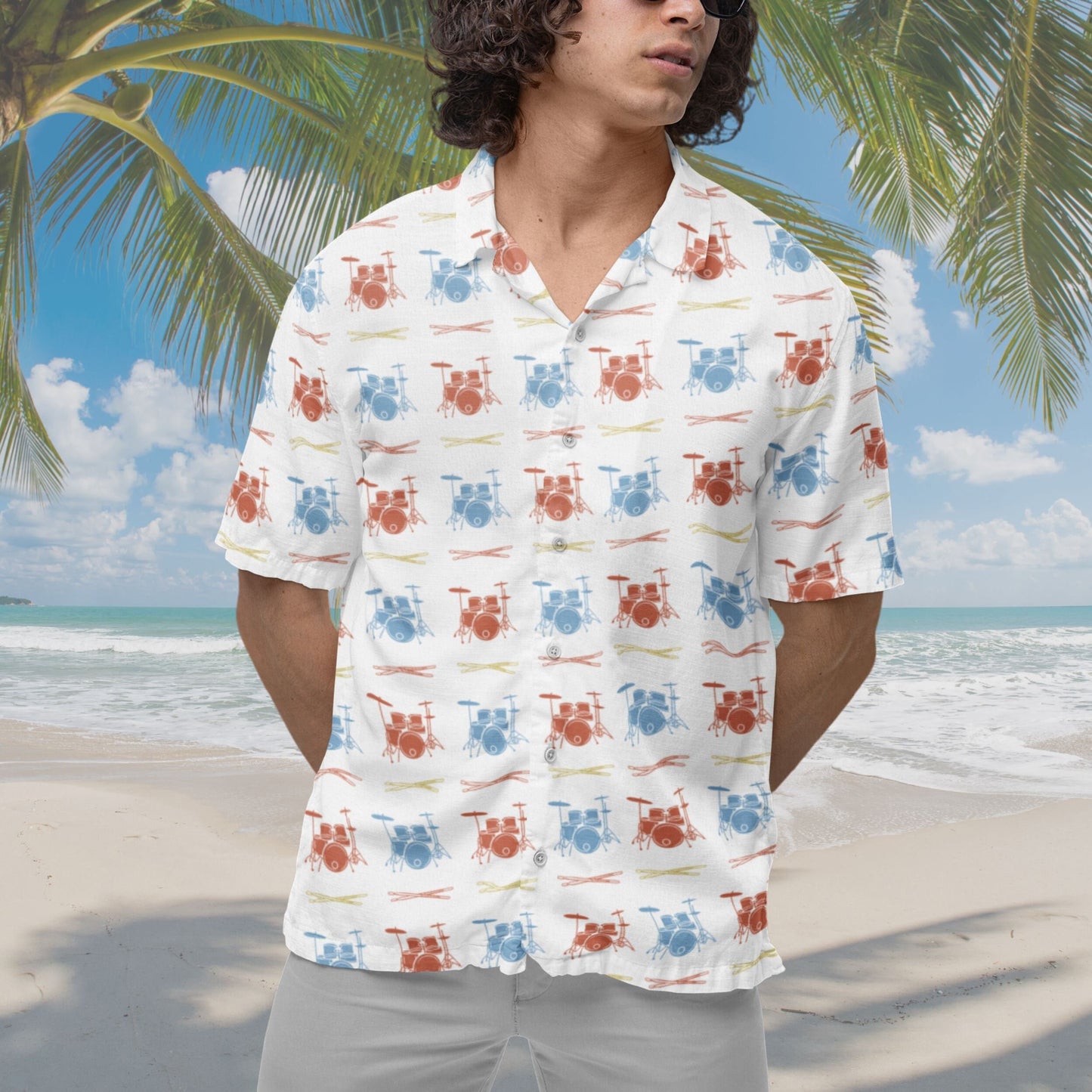 Drummer Hawaiian Shirt