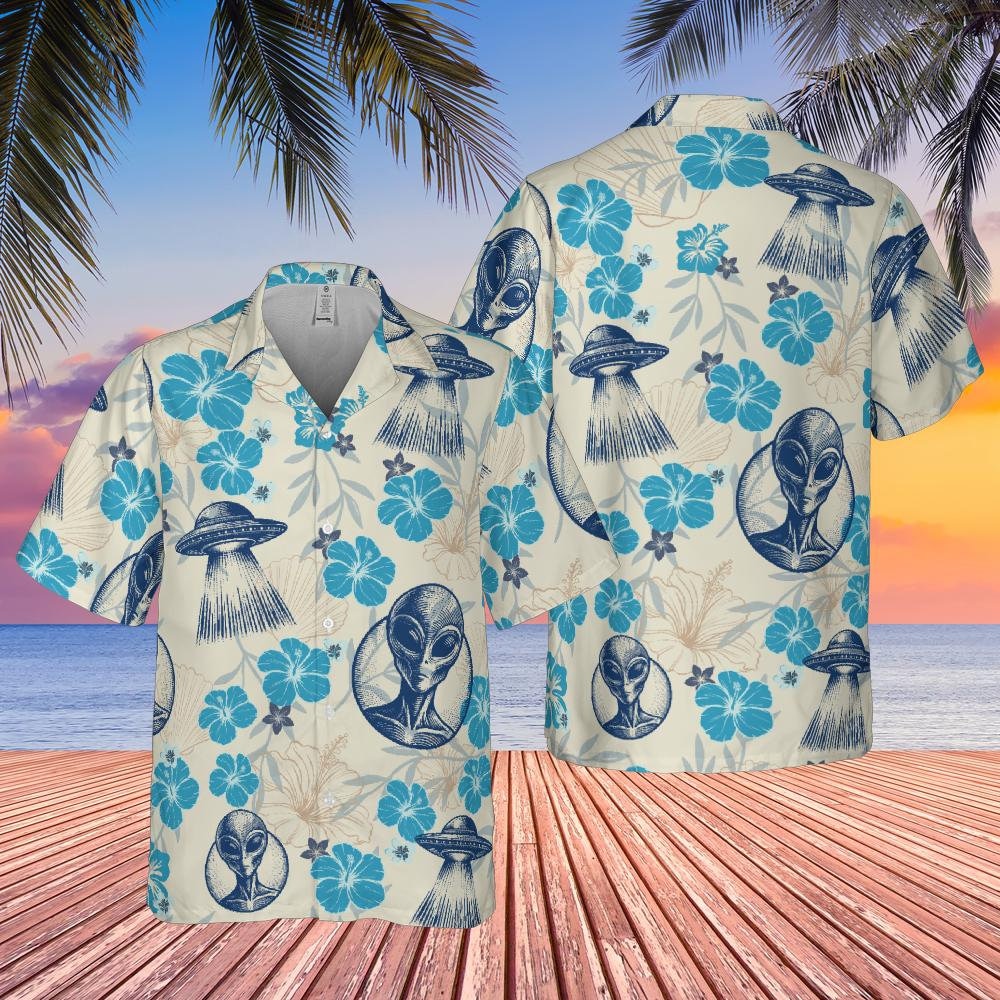 Alien Hawaiian Shirt