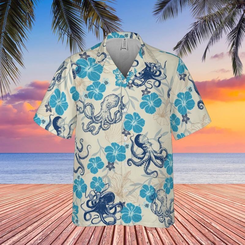 Octopus Hawaiian Shirt